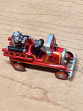 Hallmark 2001 1924 Toledo Fire Engine #6, Miniature Kiddie Car Classics #7 MINI ornament Like New