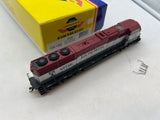 Athearn G6180 EMD Leasing 1 SD70M Burg, Silver, Gray Diesel Locomotive HO SCALE Used Excellent