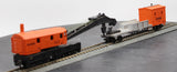 Bachmann 1438 HO Scale Amtrak Crane Car and Boom Tender Set Like New