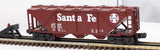 MTH Rugged Rails 33-7504 Santa Fe Covered Hopper Car O SCALE Like New