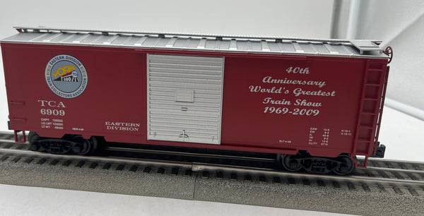 Weaver 1969-2009 TCA York Boxcar 40th anniversary 3 RL O SCALE Like New