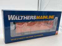 Walthers 910-2033 DENVER & RIO GRANDE WESTERN 50' FGE Insulated Boxcar Mainline orange, black #61278 HO Scale Like New