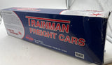Atlas 2002605-2 bulkhead flat car TTX Company w custom load 3 RL O Scale as is Used Damaged Box