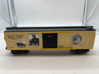 MTH Railking 30-74152 KDKA Box Car Pittsburgh PA America's First Radio Station AB O SCALE NEW