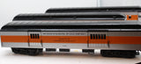 K-Line K-1136W Western Pacific WP"Exposition Flyer" Steam Locomotive & 3 Cars O SCALE Like New