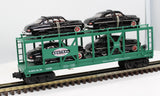MTH Railking 30-7682 New York Central Auto Carrier Flat Car #MDAX 325 W/ERTL 49 Mercurys O SCALE Like New