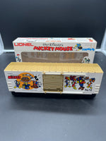 Lionel 6-9672 Mickey Mouse 50th Anniversary Boxcar RARE O SCALE Limited