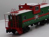 Lionel 2226200 North Pole Central CupolaCam Caboose #2521 O SCALE Like New missing one window