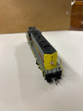 HO Scale Bargain Engine 70 Erie Lackawanna Diesel NONPOWERED Used VG