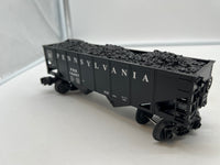 Lionel 6-16497 Pennsylvania PRR coal hopper with coal load O scale NEW