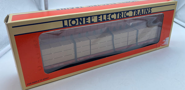 Lionel 6-16381 CSXT center I-beam flatcar with wood O SCALE NEW
