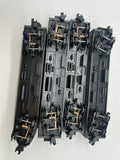 MTH 30-6080S Railking (Set of 4) New York Central Dark Gray Passenger Car set O Scale Like New