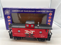 RMT RMT-CAB491 NEW HAVEN NH C-531 CABOOSE WITH OPERATING MARKET LIGHTS, CONDUCTOR FIGURE O SCALE Like New