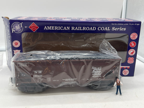 RMT 96249 NEW HAVEN NH 2 BAY COAL HOPPER WITH LOAD AND FIGURE O SCALE NEW