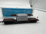 Atlas 2341 Canada National Center Depressed Flat Car w Transformer Load N SCALE Like New