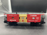 Lionel 6-16804 1991 Railroad Club LRRC bay window caboose lighted O SCALE Like New