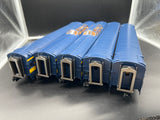 MTH Premier 20-65095 Alaska 5-Car 70' Streamlined Passenger Set (Smooth Sided) O SCALE Like New