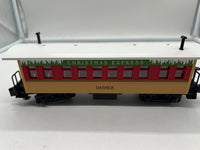 MTH Railking 30-4141A CHRISTMAS EXPRESS DASHER OVERTON PASSENGER COACH CAR O SCALE Like New