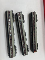 Arnold Rivarossi 0554 Lackawanna heavyweight passenger set 3 pcs N scale Like New Damaged Box