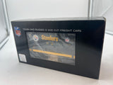 MTH Railking 30-75297 Pittsburgh Steelers ore car O SCALE NEW
