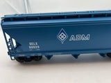 Lionel 6-17118 ADM 3 bay ACF centerflow covered hopper car O SCALE BROKEN STEP (COSMETIC)AS IS  Like New