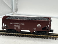 MTH Premier 20-90152g Pennsylvania O Scale Premier 2-Bay Offset Hopper Car Used Excellent