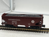 MTH Premier 20-90152g Pennsylvania O Scale Premier 2-Bay Offset Hopper Car Used Excellent