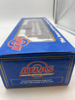 Atlas 6615 BN Burlington Northern Freedom Ext Vision Caboose #12618 3-Rail O SCALE NEW