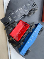Lionel Postwar/Vintage Assorted Freight Cars Lot of 5: 25000, 3656, 64173, 6112, 3559 O SCALE Used No Box as is