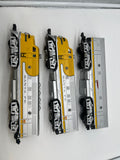 MTH Railking 30-2762-1e Santa Fe F-3 ABA Diesel Locomotive Set with Proto-Sound 2.0 O SCALE NEW