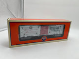 Lionel 6-39364 2013 Lionel O gauge Christmas boxcar O scale NEW