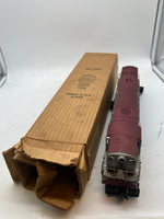 Lionel POSTWAR 2321 LACKAWANNA TRAINMASTER DIESEL LOCOMOTIVE MAROON ROOF O SCALE Used Damaged Box