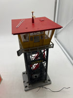 Lionel 6-2318 Control Tower Red O SCALE Used Excellent Damaged Box
