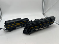 Lionel 6-8615 L&N Berkshire 2-8-4 steam locomotive and tender O SCALE Like New Damaged Box