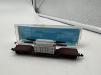 Atlas 2341 Canada National Center Depressed Flat Car w Transformer Load N SCALE Like New