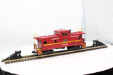 K-Line K613-1651 Lehigh Valley Railroad Extended Vision Smoking Caboose O SCALE NEW