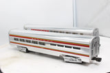 MTH Premier 20-6122 Santa Fe El-Capitan 2-Car 60' Slp/Din Aluminum Passenger Set O SCALE Like New