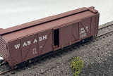 Walthers 932-2103 WABASH 40' SS WOOD BOX w/Dreadnaught Ends  HO Scale Like New