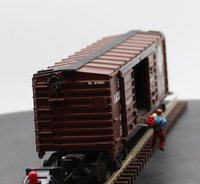 Lionel 6-26787 Erie Lackawanna Jumping Hobo Car O SCALE Like New