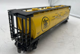 MTH Railking 30-75164 Pittsburgh & Lake Erie PLE 4-Bay Cylindrical Hopper Car MAP CAR  O SCALE Like New