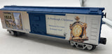 MTH Railking 30-74131 Pittsburgh Christmas Box Car Kaufman Clock O SCALE Like New