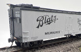 Walthers 932-2468 BLATZ'S BEER 40 Billboard Wood Reefer HO Scale Like New