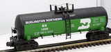 MTH Premier 20-9200 Burlington Northern Tank Car #12686 O SCALE Like New