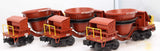 MTH Premier 20-90041 Pittsburgh 3-Car Slag Car Set O SCALE Like New