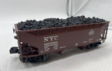Lionel 6-17032 New York Central NYC (Brown) 50 ton offset hopper car die cast O Scale Like New