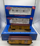 Atlas 6714 MILLER BEER High Life 2 Pack 40' Refrigerator Cars 3-Rail O Scale Used Excellent