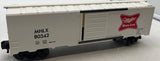 KMT 80342 Kris Model Trains Miller High Life reefer car O SCALE Used Excellent