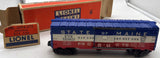 Lionel Postwar 3494-275 STATE OF MAINE Operating Box Car  O SCALE Used Excellent Damaged Box