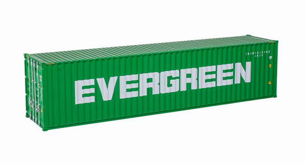 Atlas 3002583-6 Evergreen 40' High-Cube Containers Green/White limited
