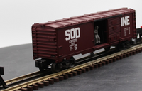 Lionel 6-9217 Soo Line Operating Boxcar O SCALE Used Excellent